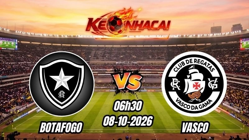 Soi kèo nhà cái Botafogo vs Vasco 06h30 – 08/10/2026